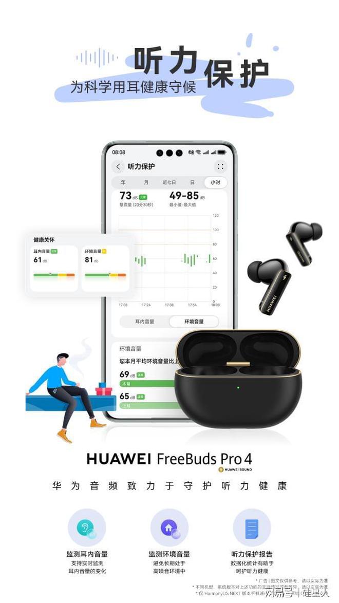 uds Pro 4给出守护听力健康的答案爱游戏(ayx)全国爱耳日华为FreeB